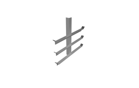 кронштейн полочный потолочный п1у